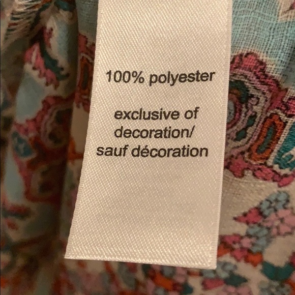 Used L/XL Maurices Floral Kimono - Picture 6 of 8